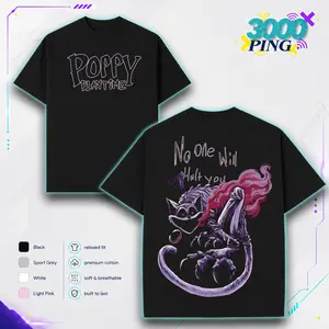 CatNap Poppy Playtime Graphic T Shirt Sweatshirt Hoodie, Gildan Heavy Blend Horror Game Tee for Men Women, Casual Streetwear Fashion Outfit