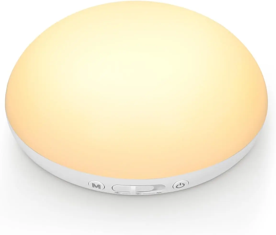 Nursery Egg Light, Portable Baby Night Light for Nursing, Rechargeable Baby Night Light with Timer, Dimmable Red Lamp, Long Battery Life for Bedside