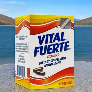 Vital Fuerte x30 Vitamins and Minerals Supplement Antioxidant 30 Softgels Dietary Health Formula