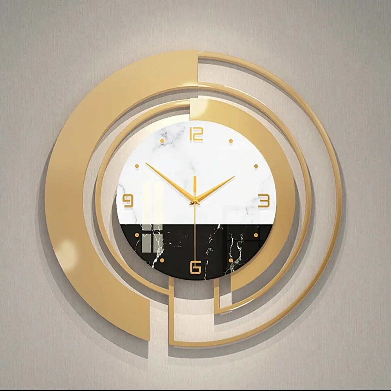 Luxury Wall Clock for Living Room Home Decor Pendant