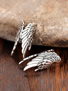 1 Pair Vintage Style Wings Design Ear Cuff, Wing Charm Ear Cuff, Fashionable Jewelry for Women, Classic Trendy Accessories for Daily Wear, Wing Charm Earrings