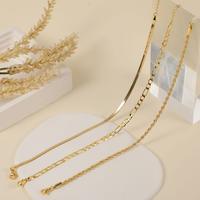 3layered Snake Twisted figaro-GD