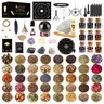 Wiccan Supplies and Tools for Protection, 130Pack Witchcraft Supplies Witchy Gift for Beginners, Dried Herbs, Crystals, Candles, Witch Starter Spell Kit