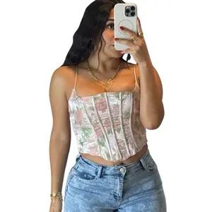 Vintage Flower Corset - Slim Corset