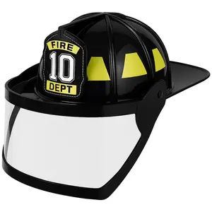 Authentic Firefighter Helmet Costume Accessory for Adults Authentic Firefighter Helmet Costume Accessory for Adults