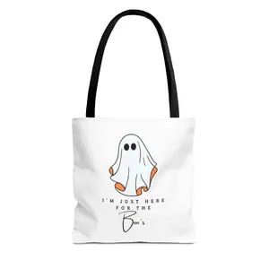 Here for the Boo’s (black) Tote Bag