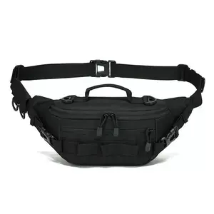 Black tactical waist bag