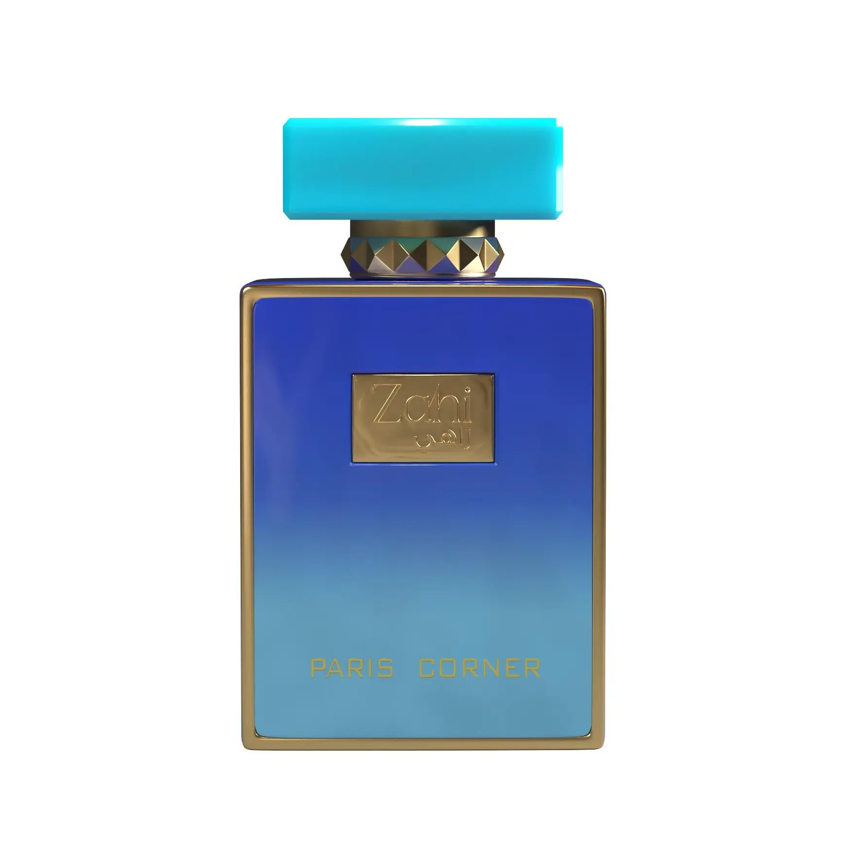 Paris Corner Zahi Eau de Parfum Unisex 85ml Fruity & Floral Fragrance with Apple Pear Jasmine Rose Vanilla Notes Soft Sensuality Amber