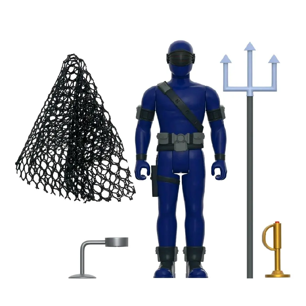 Super7 G.I. Joe ReAction Art Toy Figurine - New 5th Wave Series, Snake Eyes Collectible for G.I. Joe Fans