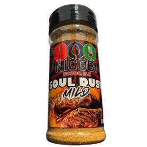 Nicobi Foods Soul Dust Mild – Savory, Smooth & All-Purpose Flavor in Every Shake (5 oz)