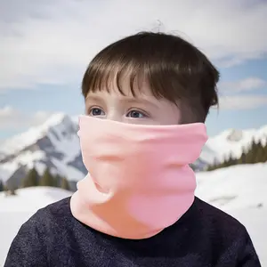 [Warm Scarf] Soft and Warm Neck Scarf |     Children's, Polyester Blend, Machine Washable, Autumn and Winter Season, Suitable Kids 3-14 Years Old