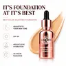 LUMINESS Liquid Mirage Color Changing Foundation - Skincare-Infused Dewy Cosmetic for Mature Adults, Hydrate with Hyaluronic Acid, Vitamin E, Lightweight Radiant Coverage, Blendable, Even Tone, Aesthetic Glow (Combination Skin)