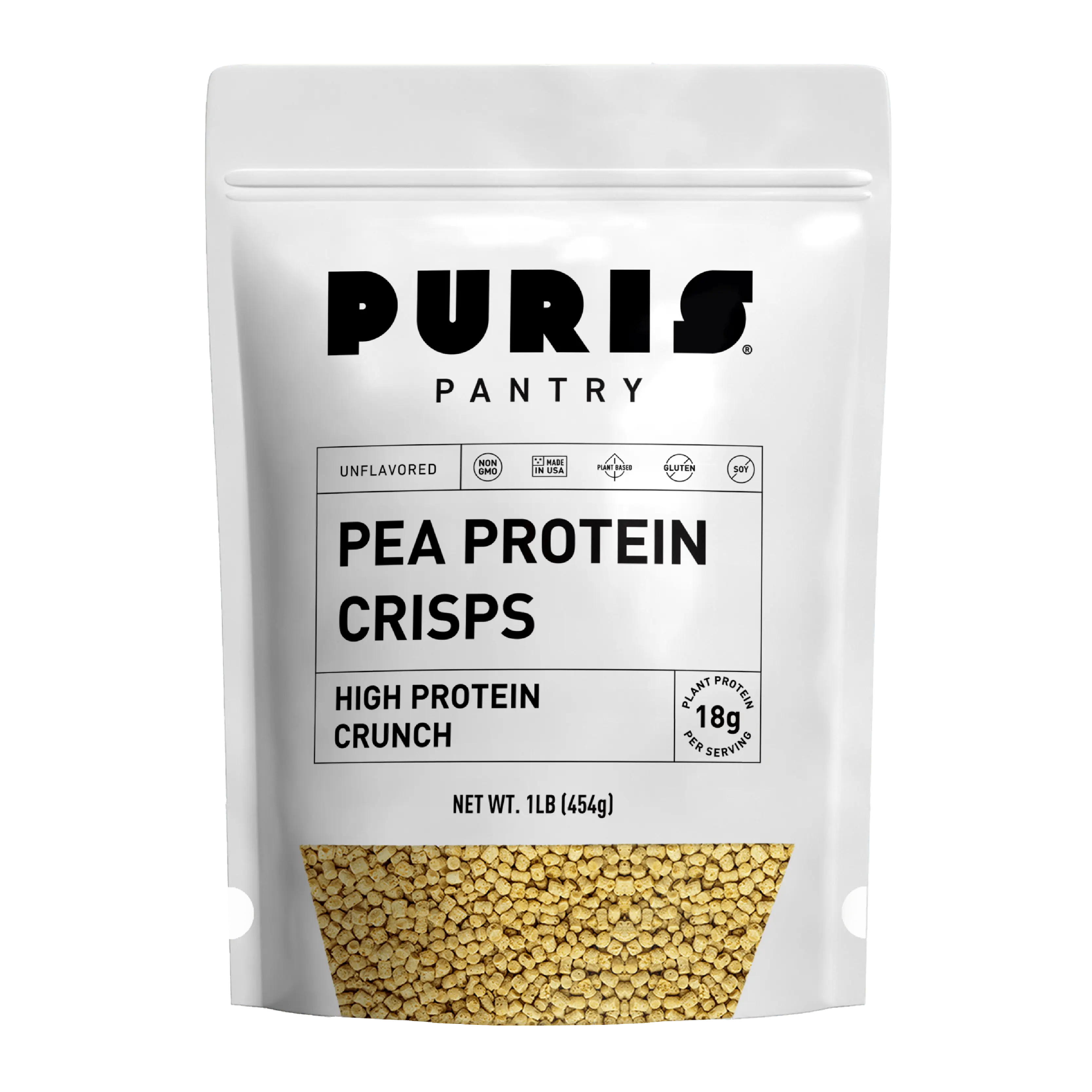 PURIS Non-GMO Pea Protein Crisps PURIS Non-GMO Pea Protein Crisps