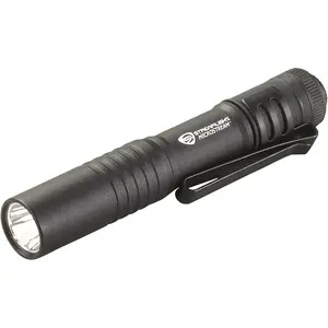 66318 MicroStream 45-Lumen Everyday Carry Pocket Flashlight with AAA Alkaline Battery, Black