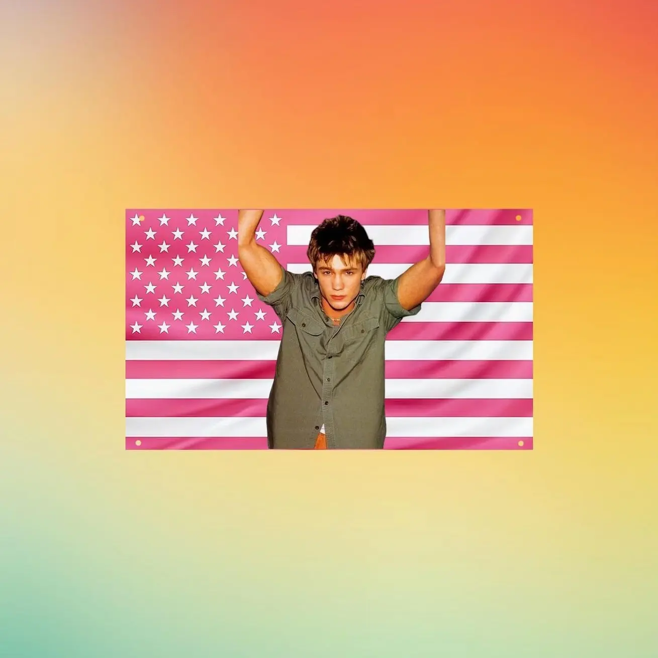 Chad Michael Murray as Lucas Scott Wall Tapestry, One Tree Hill TV Series Fan Flag, Bedroom Room Decor