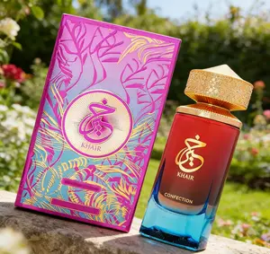 Paris Corner Khair Confection EDP 100ml | Sweet Candy Gourmand Perfume | Pear, Whipped Cream, Jasmine & Vanilla | Unisex Long-Lasting Fragrance