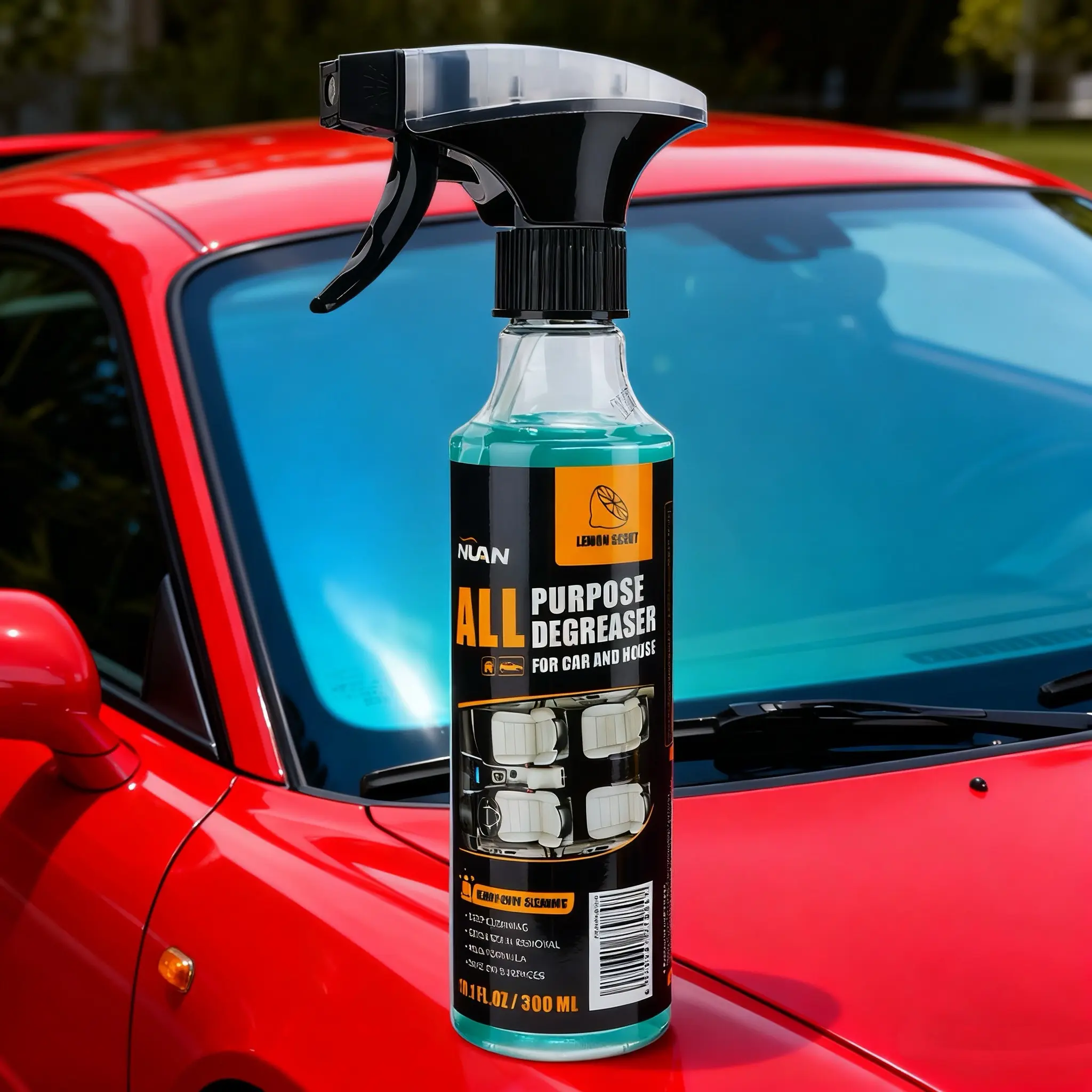 NUAN Heavy Duty Degreaser – Powerful foam cleaner for easy, fast, 2-in-1 cleaning and maintenance.-MY0522