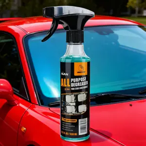 Multipurpose Foam Cleaner Spray, All Purpose Degreaser for Car and House, Quick Stain Remover, Car Interior Cleaner for Leather Seats, Dashboard, Plastic Trim, Kitchen, Bathroom and Home Nuan Heavy Duty Degreaser Car-Specific Foam Cleaner