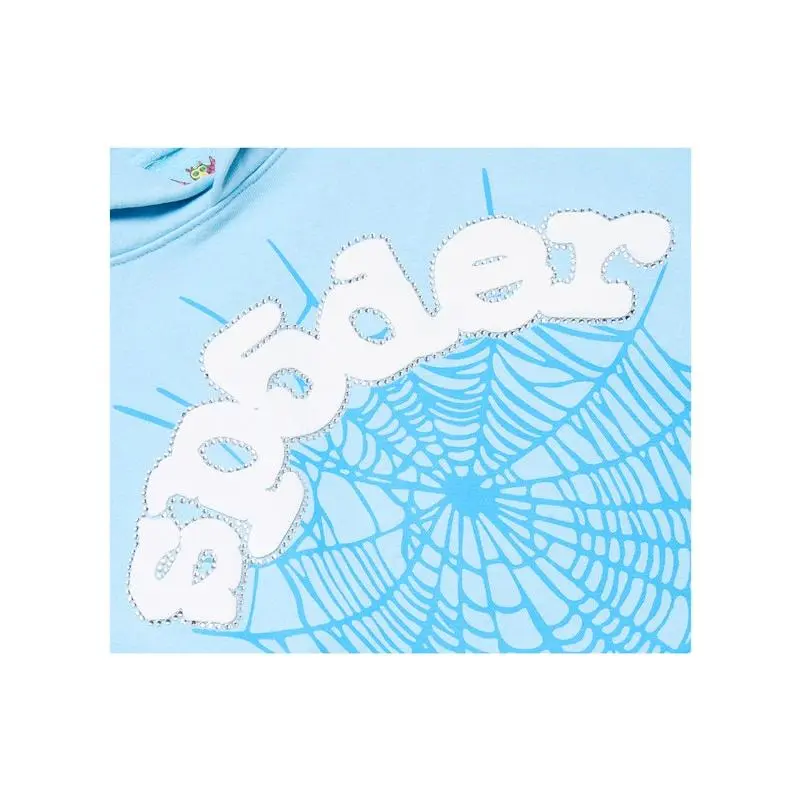 Sp5der Men's Web Hoodie Sky Blue, from StockX - TikTok Shop