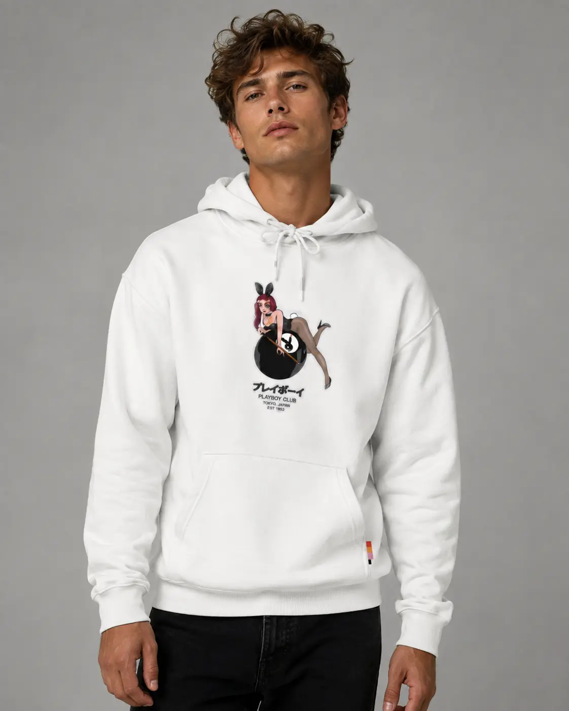 Playboy 8-Ball Tokyo Club Hoodie Playboy 8-Ball Tokyo Club Hoodie