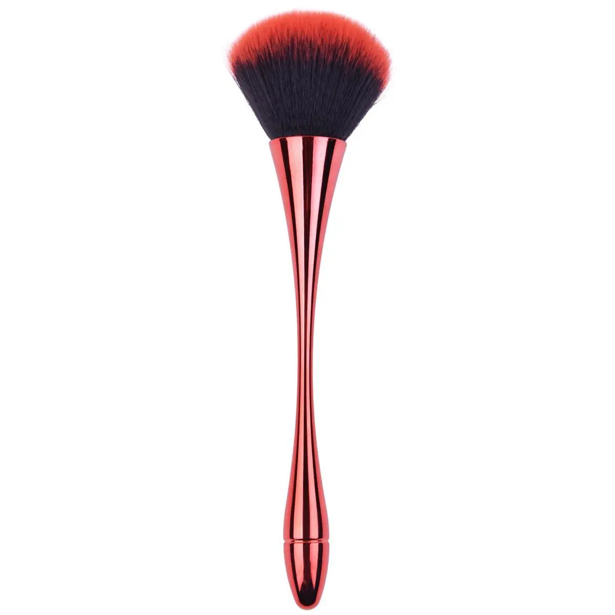 Nail Dust Brush, Red Soft Duster Brush Nail Art Dust Powder Remover Makeup Manicure Brushes Clean Up Tools for Acrylic Nails