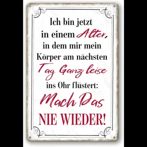 Metal Signage Vintage Metal Poster, Fun Coffee Shop Decor, Humorous Kitchen Sign, Office Retro Workshop Sign, Creative Gift, Garden Sign, 20x30cm
