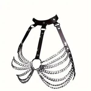 [Gothic Girdle] Sexy Chest Line Tassel Suspenders | Women's | Gothic | Girdle