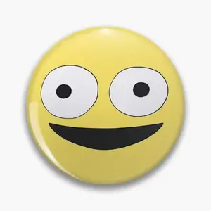 Smiling Friends Pin Button, Cute Pin Collectible Decor for Bags, Jackets, & Gifts, Pins For Backpack, Bag Accessories, Unique Button for Fans and Collectors