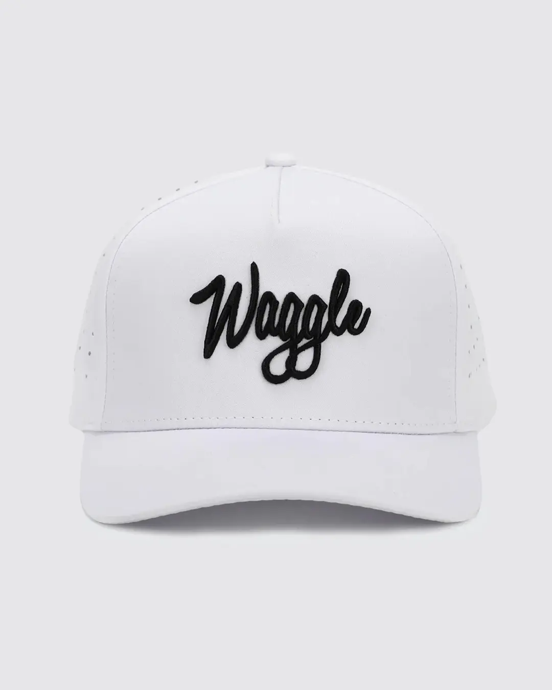 Waggle Brand Hat - White