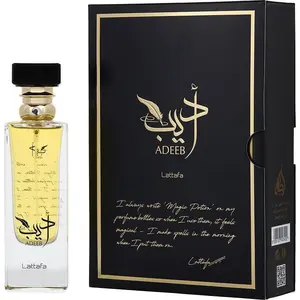 Lattafa Adeeb EDP Spray 100ml - Men's Refined Aromatic Fragrance
