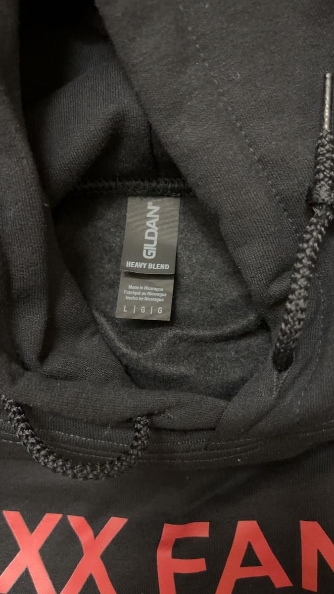 Item: Hoodie, Black, L