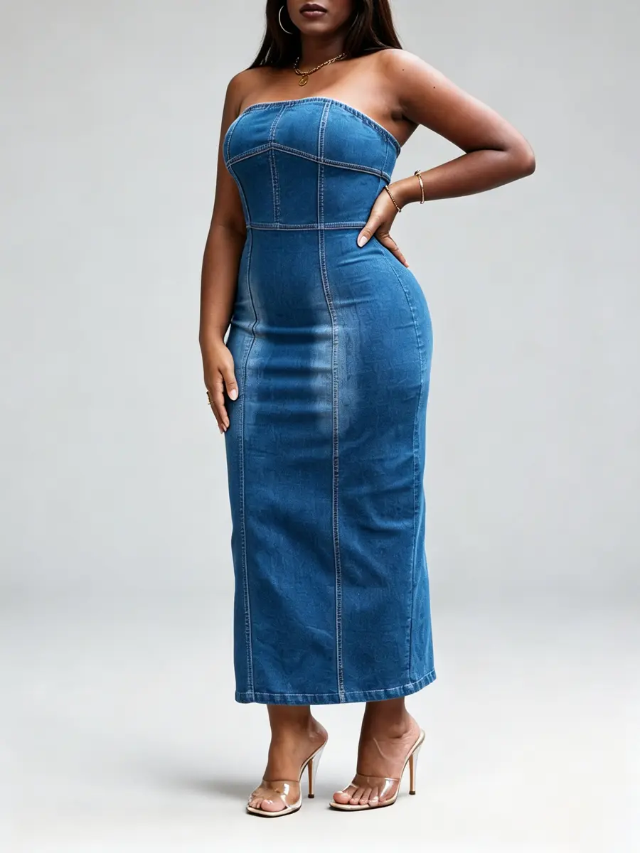 striped blue and white maxi dress Straight Shot Dress, Blue Stripe – Chic Soul