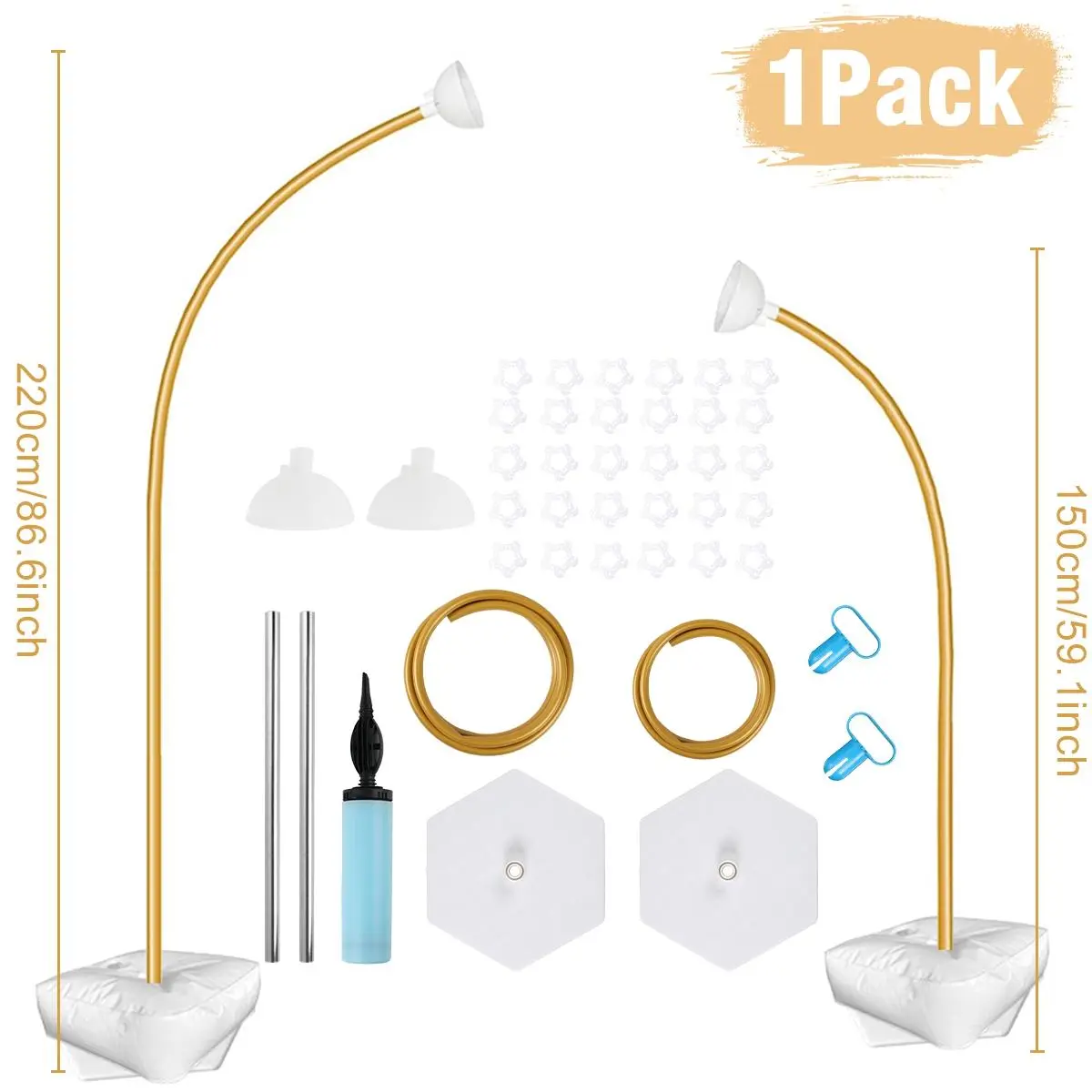 Free Bending Half Balloon Arch