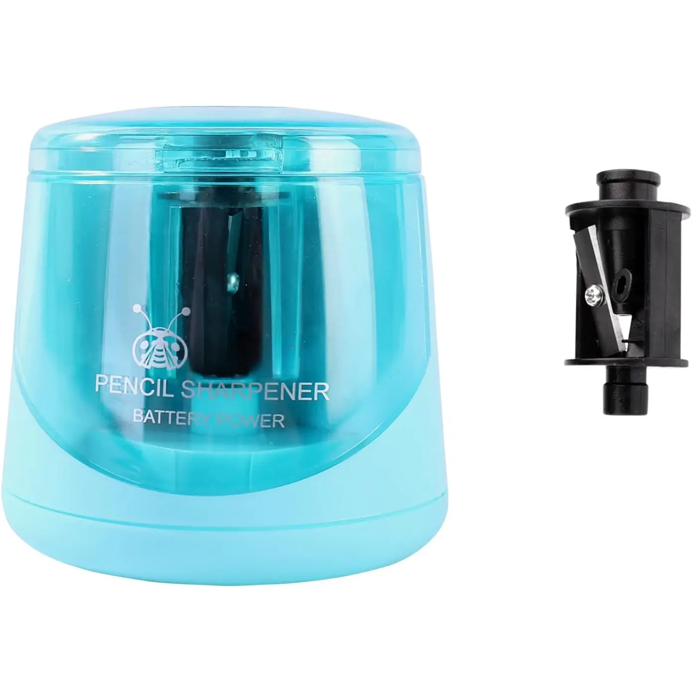 Power Electric Pencil Sharpener, Portable &Automatic Sharpening for Wooden Pencil, a Replacement  Contained,  and Durable Fast-Sharpening