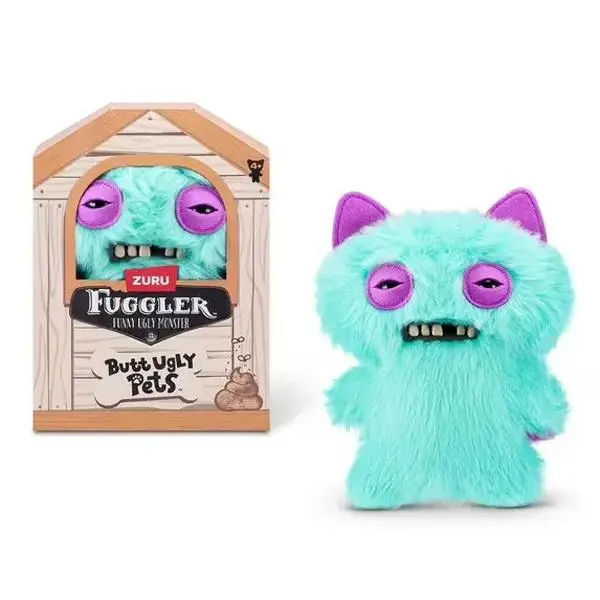 ZURU Fuggler Butt Ugly Pets Yawper Pomeranian 9-inch Stuffed Plush