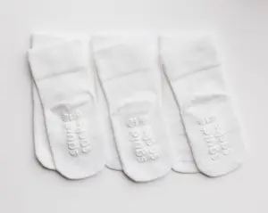 Viscose from Bamboo Socks for Babies - Stay-On, Non-Slip Baby Socks, Shark Tank Featured, Cloud
