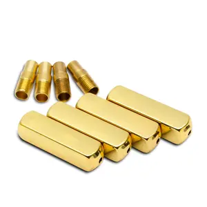 Gold Plated Metal Aglets Gold Plated Metal Aglets