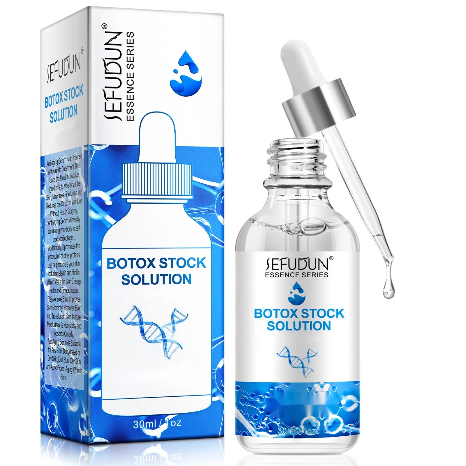 Botox Stock Solution Serum, Vitamin C Facial Serum For Face (30mI/ 1oz) Skincare Comfort