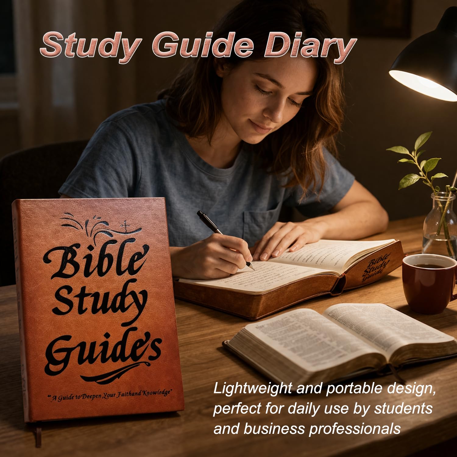 Advent Devotional Journal | Countdown to Faith with 66 Pages of Christian Reflection (A5 Guide)