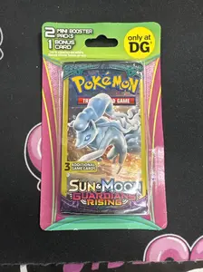 Pokemon Sun & Moon Guardians Rising DG Blister Pack - 2 Mini Booster Packs & 1 Bonus Card