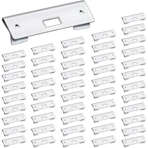 80 Pieces White Vertical Blind Repair Vane Savers Repair Clips Replacement Slats for Fixing Vertical Window Shades