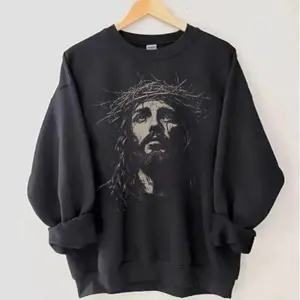 Jesus Shirt, Christian Streetwear Religious Gift for Him or Her Faith Apparel, Unisex Tee, Jesus Christ Church Sweatshirt Hoodie T-shirt