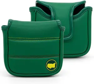 Masters Green Premium Mallet Putter Cover - Magnetic Closure, Soft Interior Lining, Water-Resistant, Lightweight & Portable