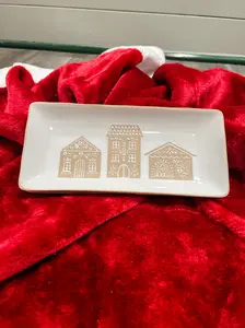 Gingerbread Ceramic Tray