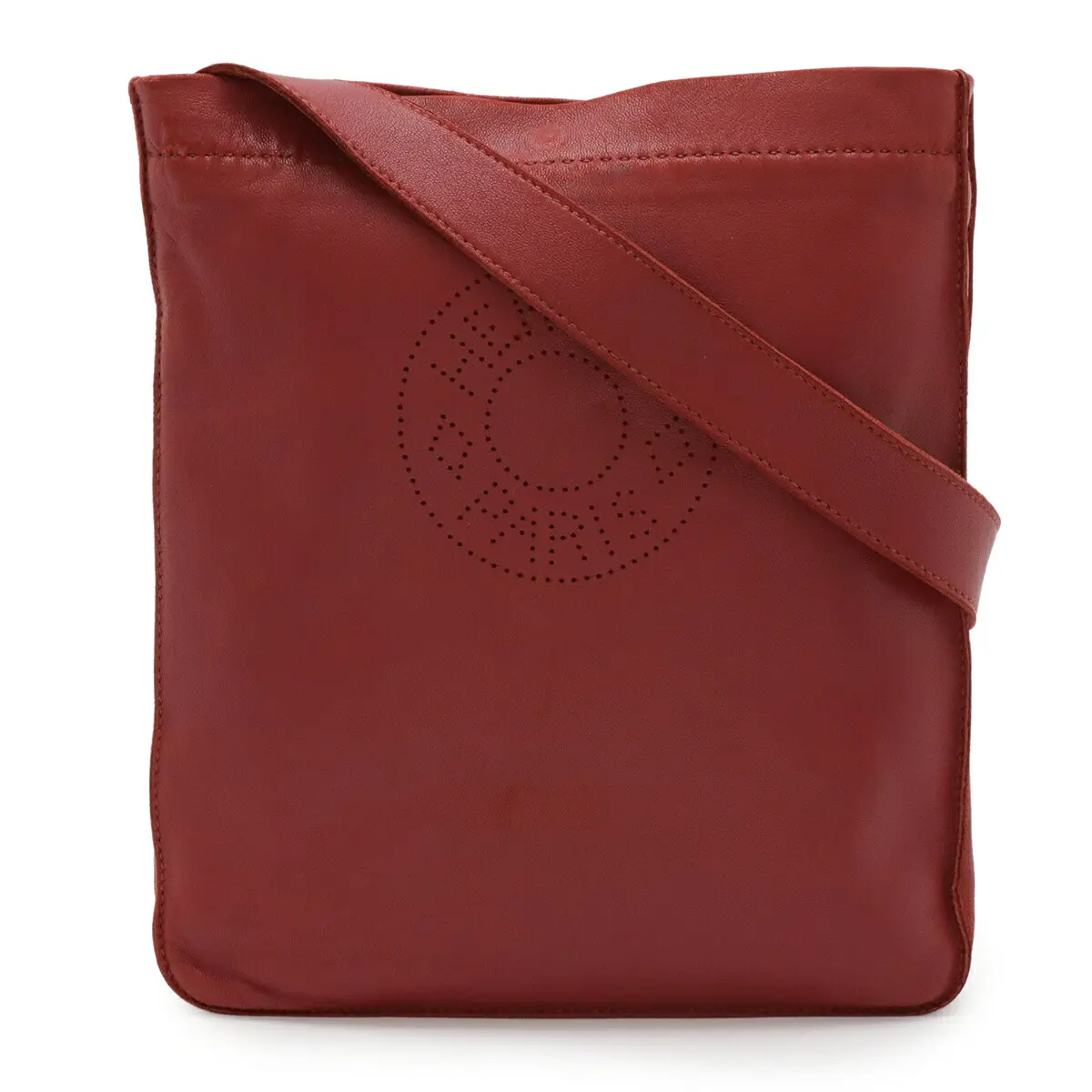 Pre-owned HERMÈS Lambskin Shoulder Bags Clou de Selle Shoulder Bag