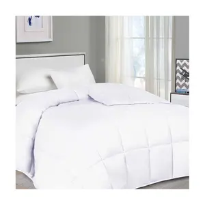 Superior Solid Reversible Down Alternative Comforter- Cal.King
