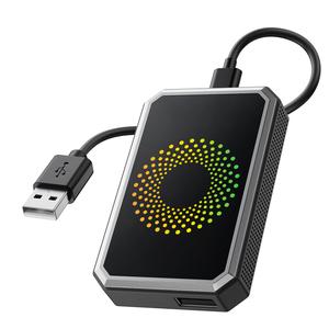 3 in 1 magic video box for car video players, wireless adapter dongle with usb drive & hdmi output, car electronics for oem wired apple car play & android auto cars