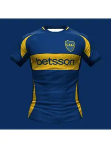 2026 New Arrival Style Boca Juniors Football Uniform Men Women Youth Soccer Jersey Adult Breathable Quick Dry Clothing345