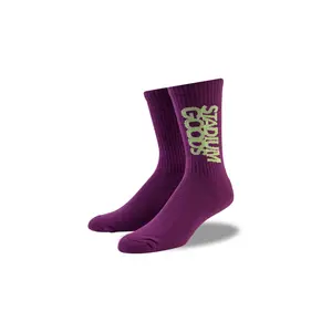 Crew Sock "Plum" SGS0173