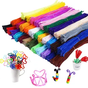 1600Pcs Pipe Cleaners,Pipe Cleaners Crafts Pipe Cleaners Craft Supplies in Chenille Stems for Home and School DIY Art Crafts (0.23 x 11.8 Inches) - Home Improvement.